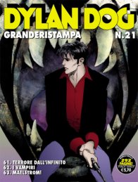 Copertina di Dylan Dog grande ristampa #21