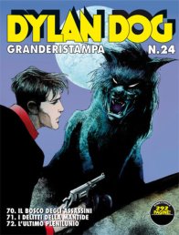 Copertina di Dylan Dog grande ristampa #24