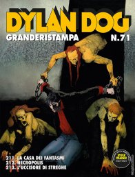 Copertina di Dylan Dog grande ristampa #71