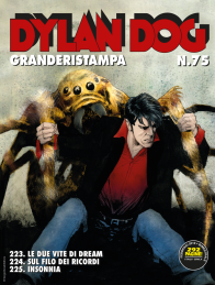 Copertina di Dylan Dog grande ristampa #75