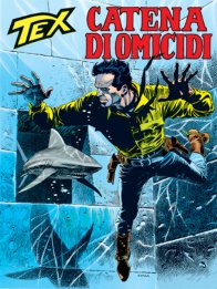 Copertina di Tex Tre Stelle #457