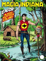 Copertina di Zagor #500