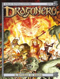 Copertina di Dragonero #34