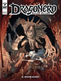 Copertina di Dragonero Mondo Oscuro #23