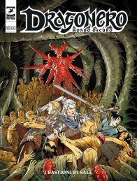 Copertina di Dragonero Mondo Oscuro #28