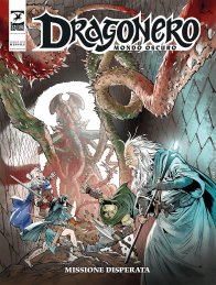 Copertina di Dragonero Mondo Oscuro #33