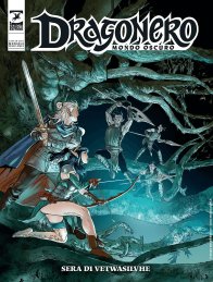 Copertina di Dragonero Mondo Oscuro #9