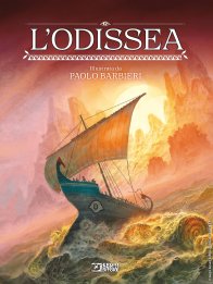 Copertina di L'Odissea illustrata da Paolo Barbieri