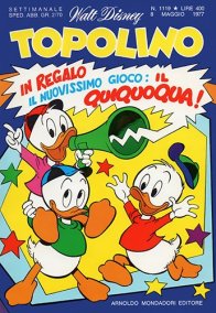 Copertina di Topolino #1119
