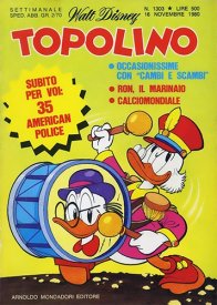 Copertina di Topolino #1303