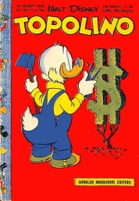 Copertina di Topolino #138