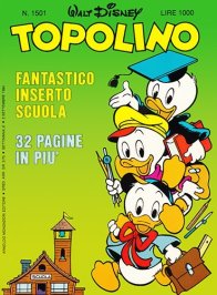 Copertina di Topolino #1501