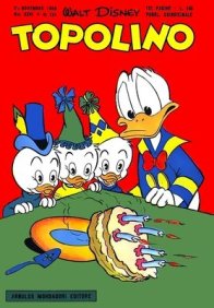 Copertina di Topolino #151