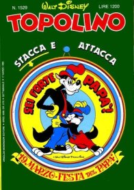 Copertina di Topolino #1529