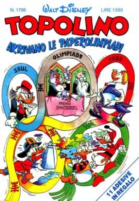 Copertina di Topolino #1705