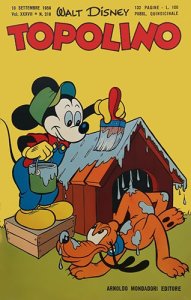 Copertina di Topolino #218