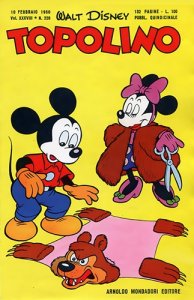 Copertina di Topolino #228