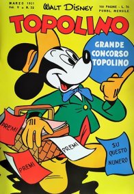 Copertina di Topolino #25