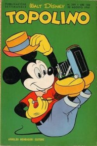 Copertina di Topolino #299