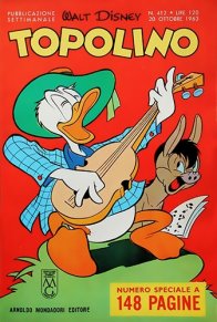 Copertina di Topolino #412