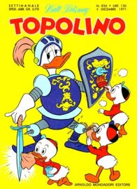 Copertina di Topolino #836