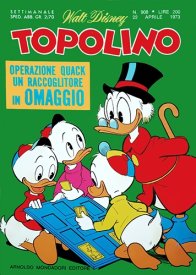 Copertina di Topolino #908