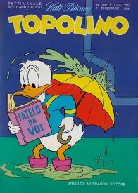 Copertina di Topolino #992